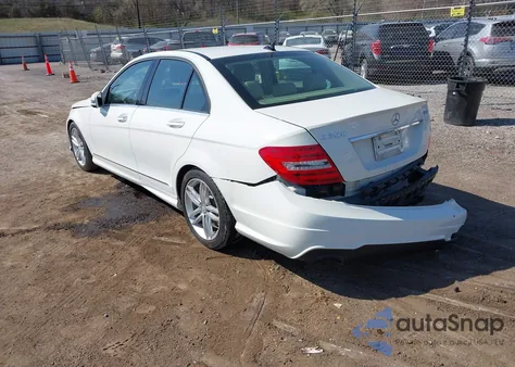 2012 Mercedes-Benz C 300 Luxury 4Matic/Sport 4Matic from USA, damaged, VIN WDDGF8BB8CA714148